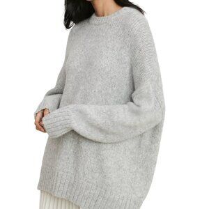 Jenni Kayne Alpaca Cocoon Gray Size Small
